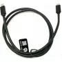USB-C į USB-C laidas HP L65253-001, 1 m, USB-C patinas — duomenų ir maitinimo jungtis