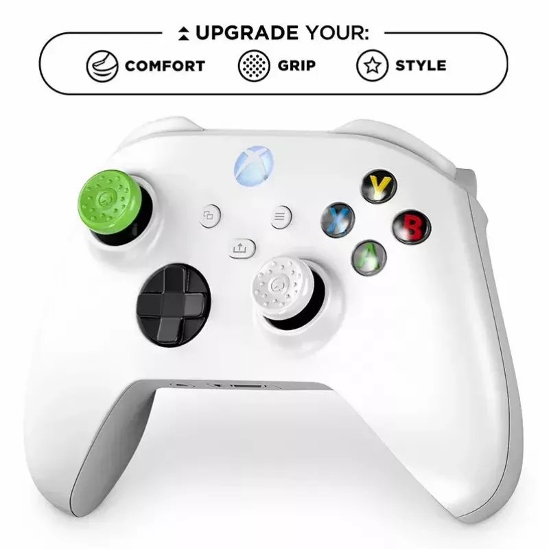 Nykščio svirties rankenėlės dangtelis Steelseries 1020-XBX juoda žalia balta Xbox 360 One Series S X