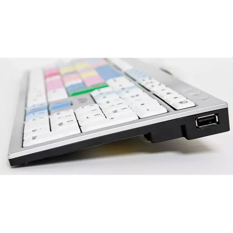 Klaviatūra Logickeyboard LKB-MCOM4-AJPU-UK Office USB Daugiaspalvė