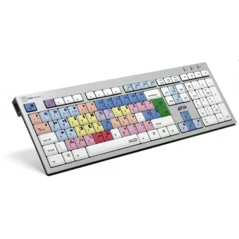 Klaviatūra Logickeyboard LKB-MCOM4-AJPU-UK Office USB Daugiaspalvė