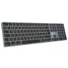 LogicKeyboard SKB-TM-UK pilno dydžio USB + Bluetooth, QWERTY UK English, Titanium