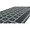 LogicKeyboard SKB-TM-UK pilno dydžio USB + Bluetooth, QWERTY UK English, Titanium