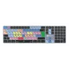 Pilno dydžio Bluetooth klaviatūra LogicKeyboard LKB-MCOM4-TM — QWERTY vokiškas išdėstymas, 109 klavišai, Pilka Titano