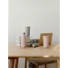 Termo puodelis Stelton To Go Click 400 ml pilkas nerūdijančio plieno dangtelis polipropileno vidus 72×80 mm