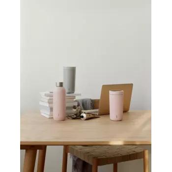 Stelton To Go Click 400 ml rožinis polipropilenas nerūdijantis plienas