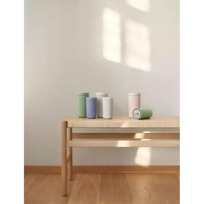 Stelton To Go Click 400 ml rožinis polipropilenas nerūdijantis plienas