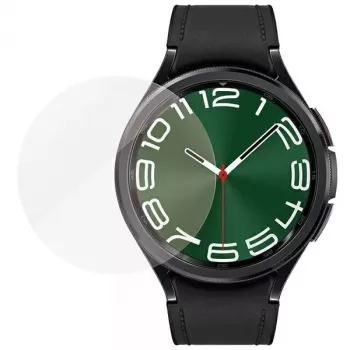 Ekrano apsauga PanzerGlass Samsung Galaxy Watch6 Classic 47mm – antibakterinė stiklo plėvelė