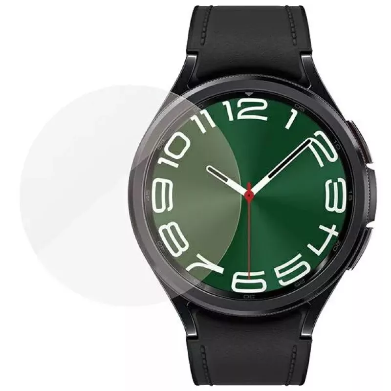 Ekrano apsauga PanzerGlass Samsung Galaxy Watch6 Classic 47mm – antibakterinė stiklo plėvelė