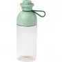 Geriamasis butelis room copenhagen 0,5 l — šviesiai žalias/skaidrus, plastikinis daugkartinis butelis