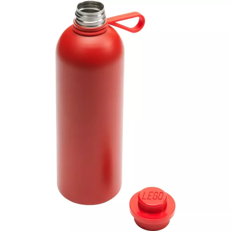 Vakuuminis indas Room Copenhagen 0,725 l (raudonas) – izoliuotas butelis, 0,725 litro talpa