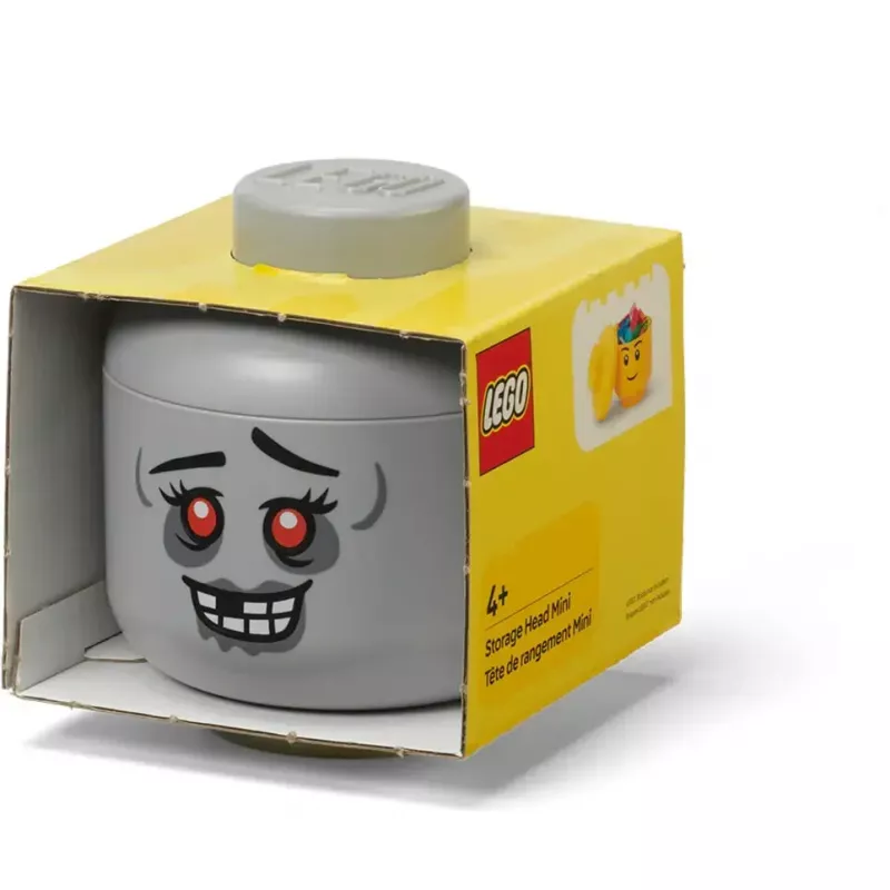 „Zombie“ mini laikymo galvutė, room copenhagen — suderinama su LEGO, pilka