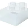 „Storage Brick 4 Top Lid Glitter“ (skaidrus) iš room copenhagen — LEGO suderinama laikymo dėžutė, 4 kaiščių, skaidrus blizgesio