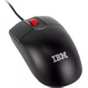 Laidinis optinis pelė IBM 3 mygtukų USB modelis 45J44881