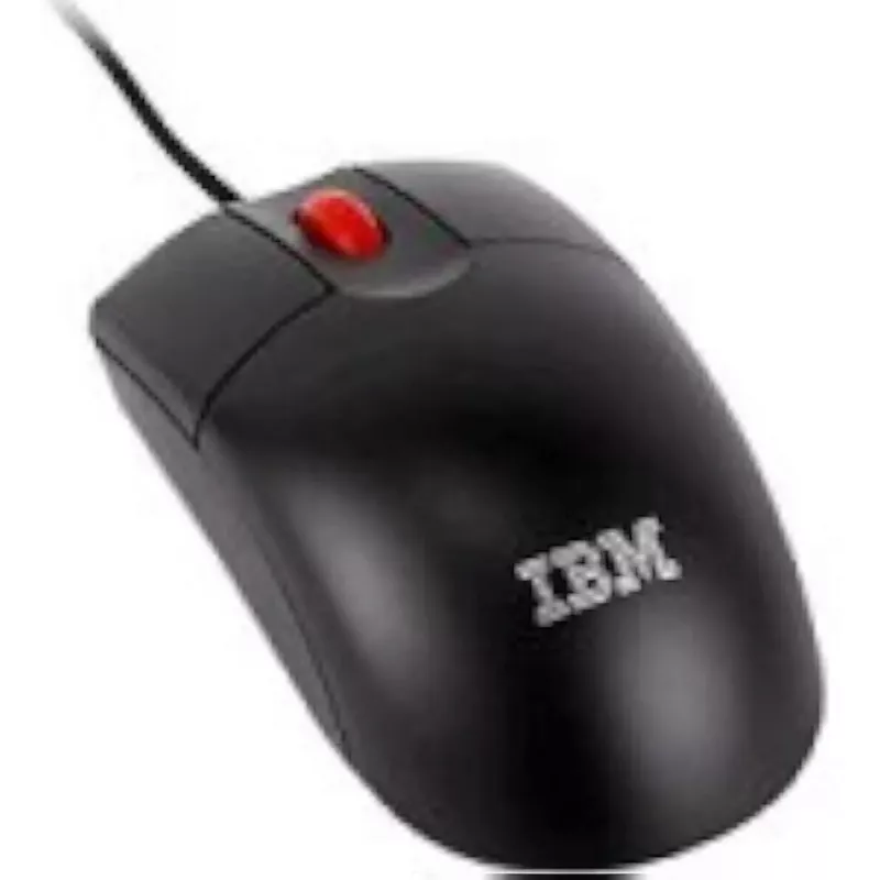 Laidinis optinis pelė IBM 3 mygtukų USB modelis 45J44881
