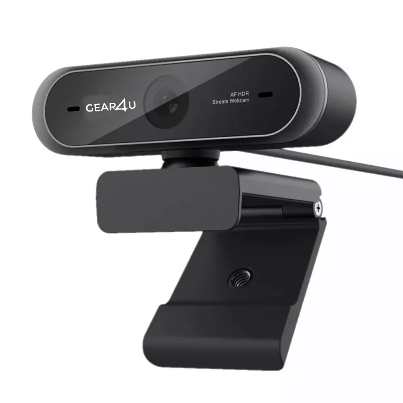 Internetinė kamera Gear4U T1WC73PRO 1920x1080 USB 2.0 juoda