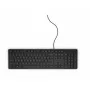Laidinė klaviatūra Dell KB216 USB AZERTY JD03G — USB jungtis, AZERTY išdėstymas