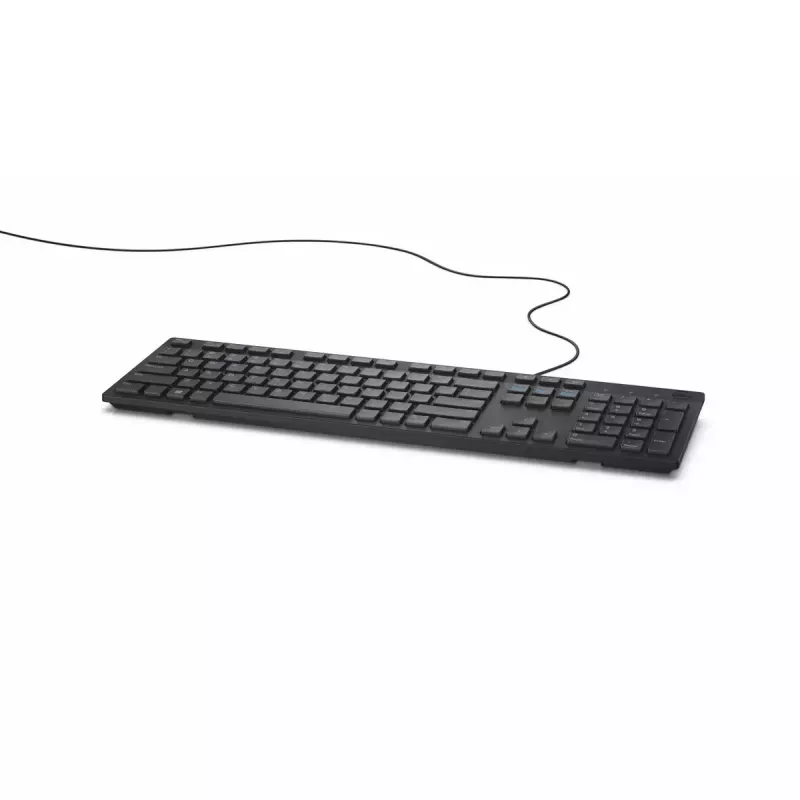 DELL KB216 USB QWERTZ vokiška juoda klaviatūra