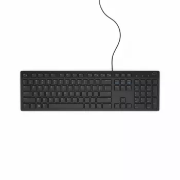 DELL KB216 USB QWERTZ vokiška juoda klaviatūra