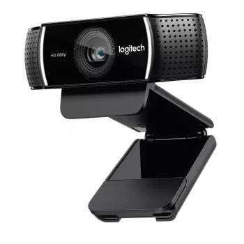 Internetinė kamera Logitech C922 Pro Stream 1920 x 1080 pikselių USB juoda