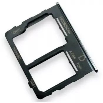 SIM dėklas, skirtas Samsung A32 5G (juodas) — atsarginė dalis GH63-19393A