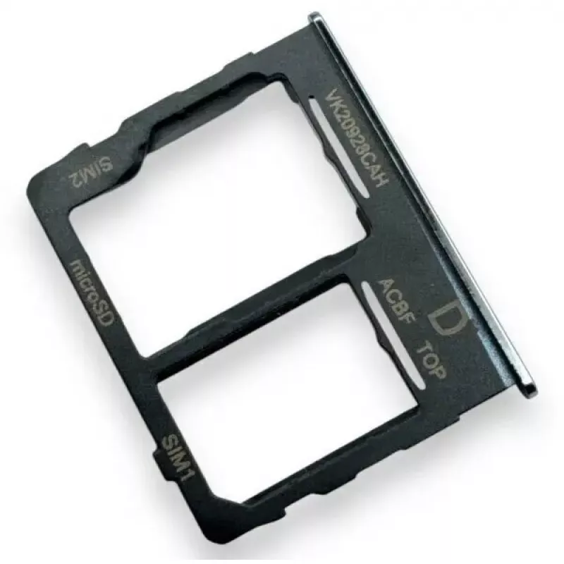 SIM dėklas, skirtas Samsung A32 5G (juodas) — atsarginė dalis GH63-19393A