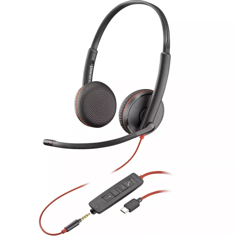 POLY Juodawire C3225 ausinės