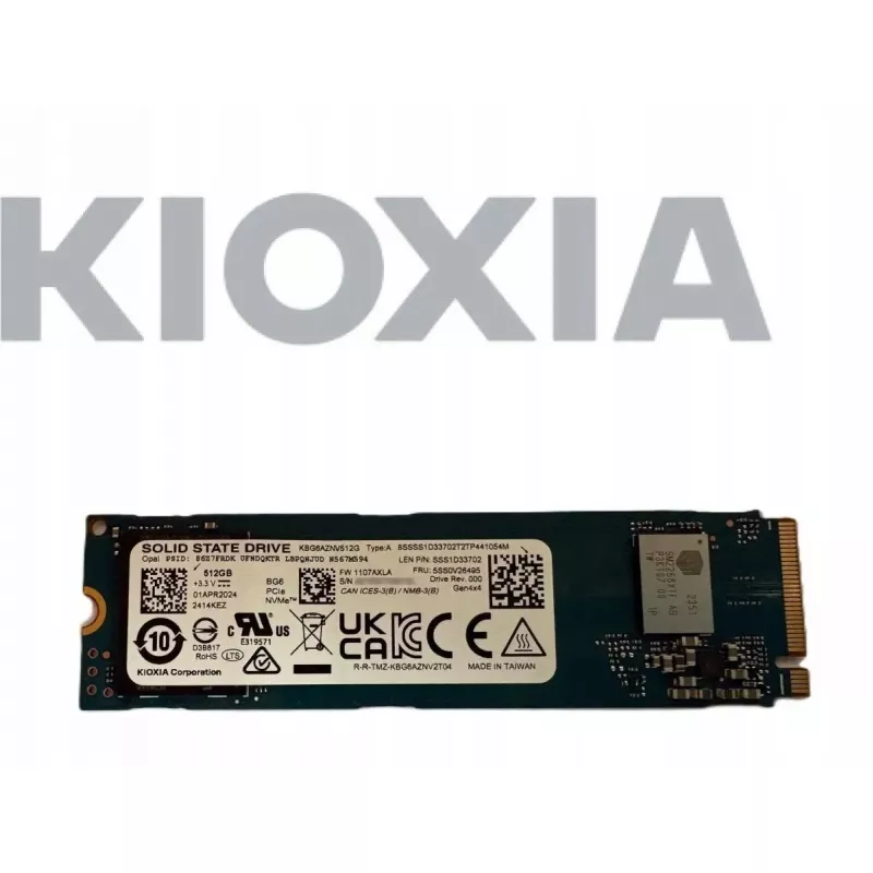 SSD Lenovo M.2 2280 PCIe 4.0 512GB — vidinis NVMe kaupiklis