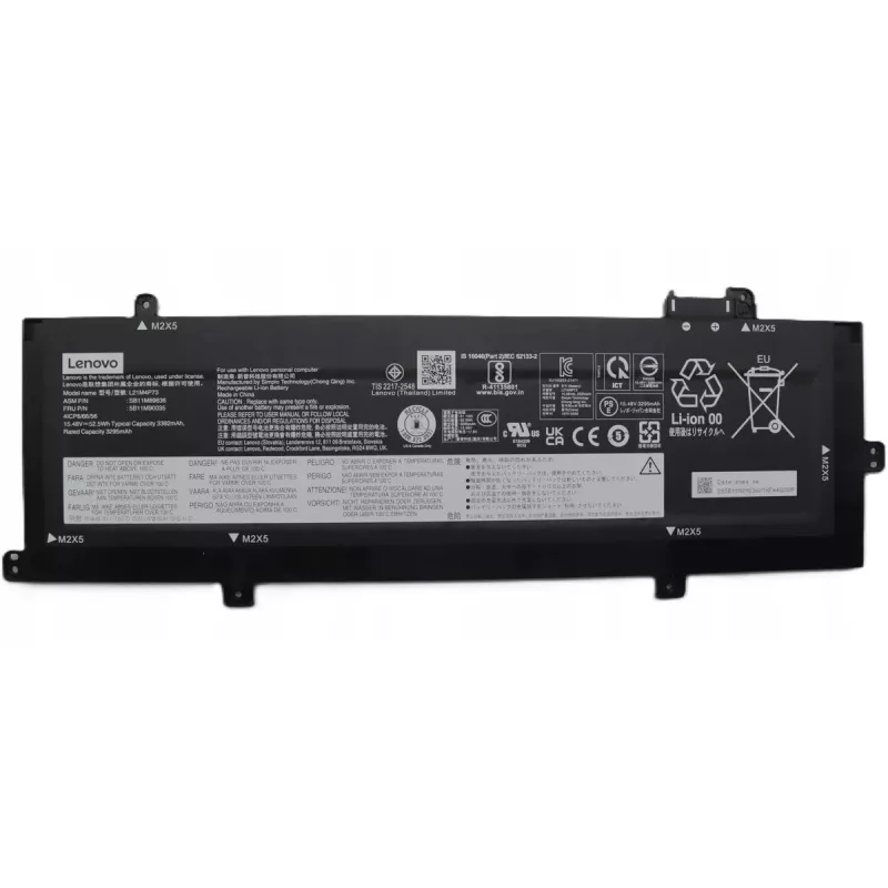 Vidinė baterija Lenovo 5B10W51870 — 4 celių 52,5 Wh ličio jonų