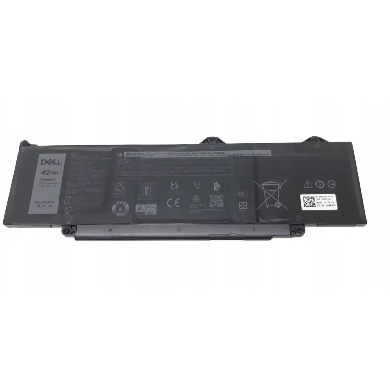 Dell V7TXF baterija, 42 Wh, 3 elementų ličio nešiojamojo kompiuterio baterija, 42 Wh, 3 elementų