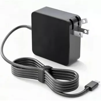 AC adapter Dell 60W USB-C GaN Ultra plonas — kompaktiškas 60 W USB-C maitinimo adapteris