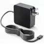 AC adapter Dell 60W USB-C GaN Ultra plonas — kompaktiškas 60 W USB-C maitinimo adapteris
