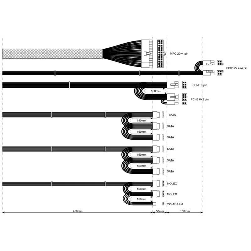 Maitinimo blokas Akyga AK-U4-400 400 W