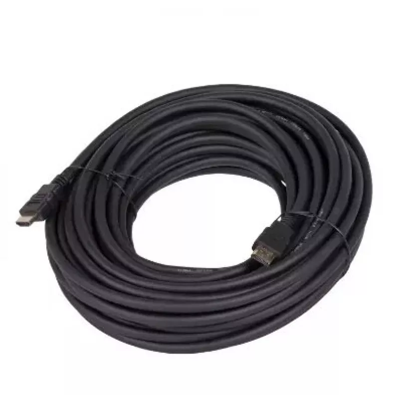 HDMI kabelis Akyga AK-HD-200A 20 m — HDMI Type A (kištukas–kištukas), auksuoti kontaktai, juodas