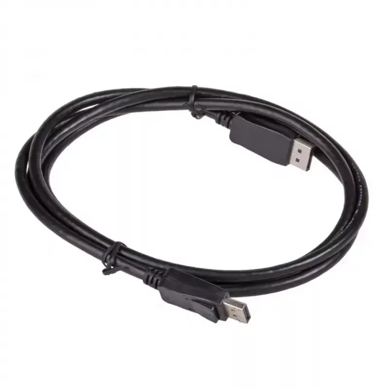 DisplayPort kabelis Akyga AK-AV-10, 1,8 m, DisplayPort į DisplayPort, juodas