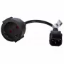 Maitinimo laidas Akyga AK-PC-10A — CEE7/4 į IEC, 0,15 m, 10 A, 250 V, juodas