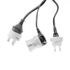 Maitinimo adapteris Akyga AK-AD-61 — vidinis 110–240 V, kompaktiškas baltas 48×48×86 mm
