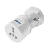Maitinimo adapteris Akyga AK-AD-61 — vidinis 110–240 V, kompaktiškas baltas 48×48×86 mm