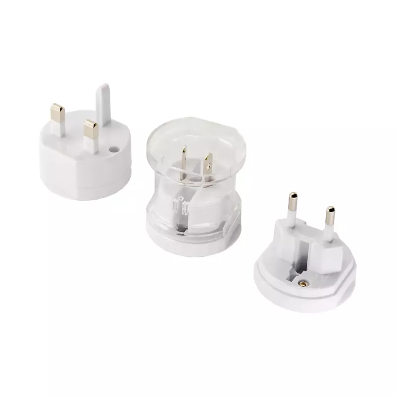Maitinimo adapteris Akyga AK-AD-61 — vidinis 110–240 V, kompaktiškas baltas 48×48×86 mm