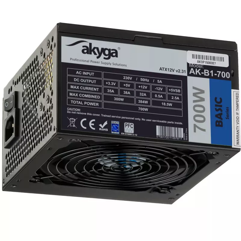 Maitinimo blokas Akyga AK-B1-700BE 700 W