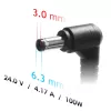 Maitinimo adapteris / keitiklis Akyga AK-ND-73 — Vidaus 100 W, 100–250 V įvestis, 1,2 m laidas, juodas