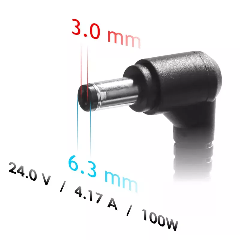 Maitinimo adapteris / keitiklis Akyga AK-ND-73 — Vidaus 100 W, 100–250 V įvestis, 1,2 m laidas, juodas