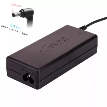 Maitinimo adapteris / keitiklis Akyga AK-ND-73 — Vidaus 100 W, 100–250 V įvestis, 1,2 m laidas, juodas
