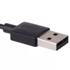 Įkroviklis Akyga AK-SW-17 Vidinis USB 5V 1m Juodas Išmaniajam laikrodžiui