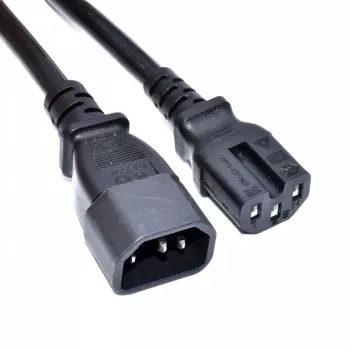 Maitinimo kabelis Akyga AK-UP-06 1.8 m IEC C14 C15 250 V
