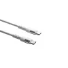 USB C į USB C laidas Akyga AK-USB-41, USB 2.0, 1.8 m, baltas