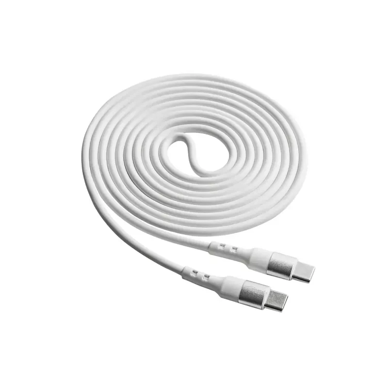 USB C į USB C laidas Akyga AK-USB-41, USB 2.0, 1.8 m, baltas