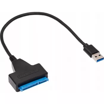 SATA į USB-A adapteris Akyga AK-CA-86, USB 3.0, 30 cm kabelis