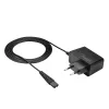Maitinimo adapteris / keitiklis Akyga AK-PD-23 barzdaskutei, patalpoms, 100–240 V, 4,8 W, juodas, 1,8 m laidas