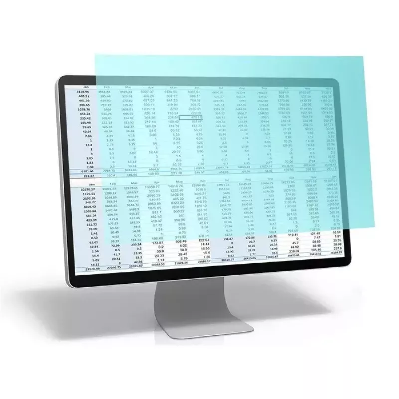 Ekrano apsauginė plėvelė QOLTEC 51073 — 21,5 colio matinė nuo akinimo ir mėlynos šviesos filtravimo