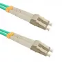Šviesolaidinis kabelis QOLTEC InfiniBand 54346 — OM4, LC–LC, 5 m, žalias